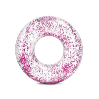 Nafukovací kruh Sparkling Glitter 119 cm