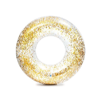 Nafukovací kruh Sparkling Glitter 119 cm