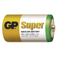 Alkalická baterie GP Super LR20 D 2 ks