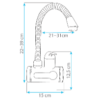 Baterie s elektrickým ohřevem vody WALL DIGITERM FLEXI SDR-10C-3