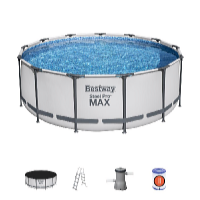 Bazén Steel Pro Max 3,96 x 1,22 m set včetně příslušenství