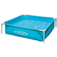 Dětský bazén Mini Frame 122 x 122 x 30 cm modrý