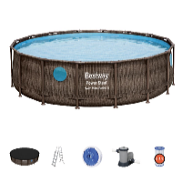 Bazén Power Steel Rattan Swim Vista 4,88 x 1,22 m set včetně příslušenství