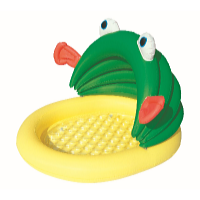 Dětský bazén žába se stříškou 107 x 104 x 71 cm