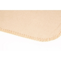 Fleecová deka 130x160 cm béžová