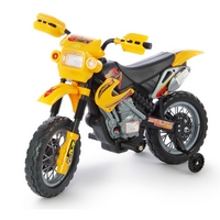Dětská motorka Enduro žlutá