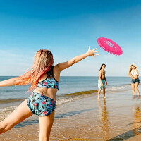 Létající vodní Frisbee Splash
