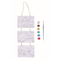 Malování na plátno - Lesní zvířátka