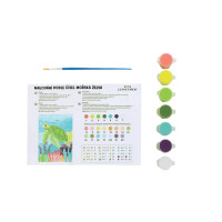 Malování podle čísel - Mořská želva