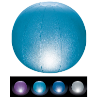 Plovoucí nafukovací míč s LED osvětlením 23 cm