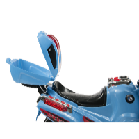 Dětská elektrická motorka Rallye modrá