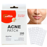 Náplasti na akné transparentní 180 ks