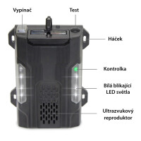 Odpuzovač kun a hlodavců 3v1 GH-716