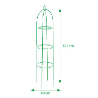 Opora pro pnoucí rostliny 188 x 40 cm