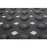 Protiskluzová podložka 88 x 40 cm, šedá