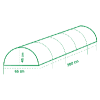 Zahradní tunel 500 x 40 x 60 cm