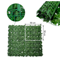 Umělý živý plot HEDERA QUATRO 100 x 100 cm