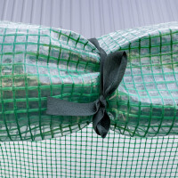 Krytý vyvýšený záhon AGRO BED II 200 x 79/199 x 100 cm, 3D design dřevo, kov