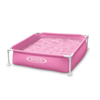 Dětský bazén Mini Frame 122 x 122 x 30 cm růžový