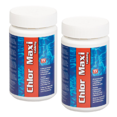 Bazénové chlor maxi tablety 2 x 1 kg