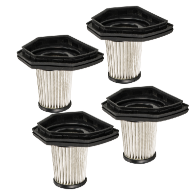 MAXXX Náhradní HEPA filtr pro tyčový vysavač TurboVac 2v1 - sada 4 ks