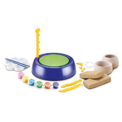 Kids World Hrnčířský kruh + Hlína na hrnčířský kruh