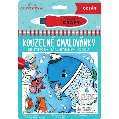 Kouzelné omalovánky - oceán