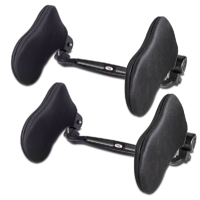 Road Star Boční nastavitelná opěrka hlavy do auta, černá, sada 2 ks