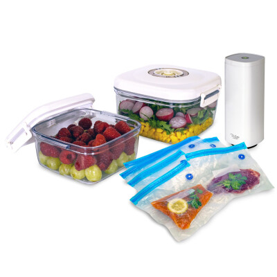 De Gusto Vakuovací sada MAXI FRESH 13 ks + náhradní zip sáčky 10 ks