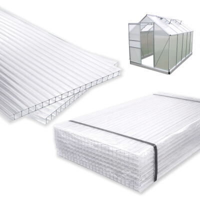 Polykarbonátový skleník - výplně 310 x 190 x 195 cm B