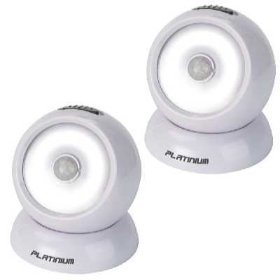 Platinium LED světlo SPOT BALL s detektorem pohybu HX-16 sada 2 ks