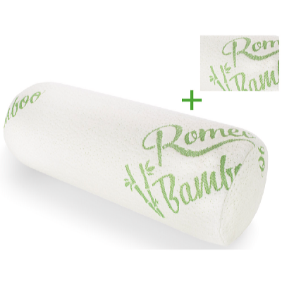 Romeo Relaxační válec MEMORY BAMBOO 46 x 16 cm + náhradní povlak BAMBOO