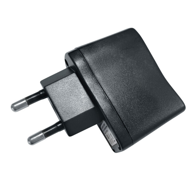 Síťový adaptér na USB, černý