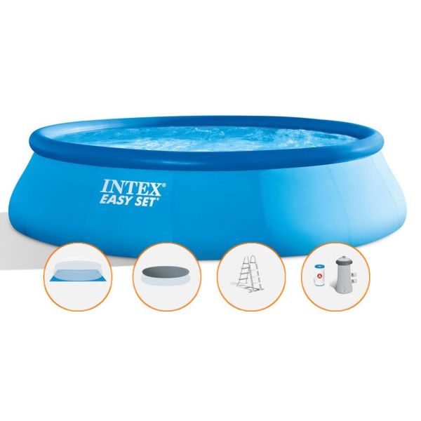 Intex Bazén EASY SET 4,57 x 1,22 m set včetně příslušenství