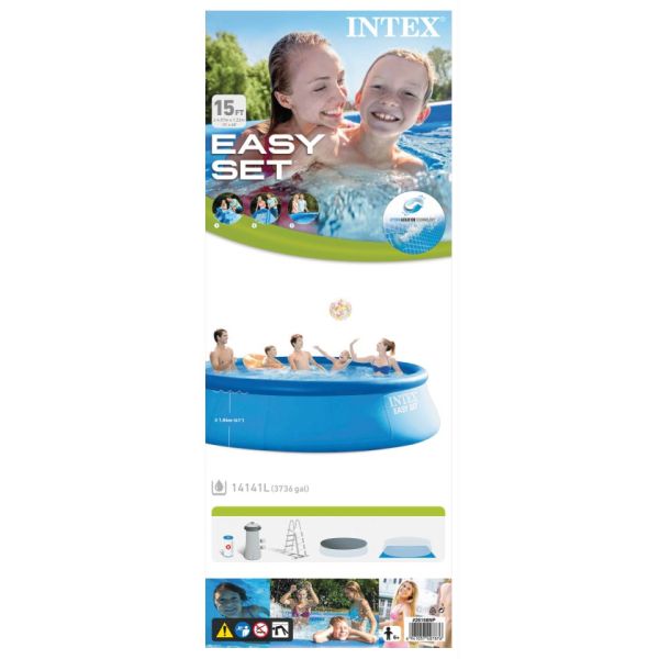 Intex Bazén EASY SET 4,57 x 1,22 m set včetně příslušenství