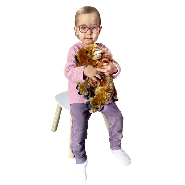 Kids World Plyšový bizon stojící 21 cm