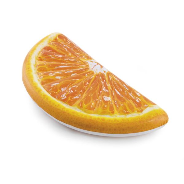 Nafukovací lehátko pomeranč 178 x 85 cm
