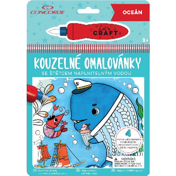 Kouzelné omalovánky - oceán