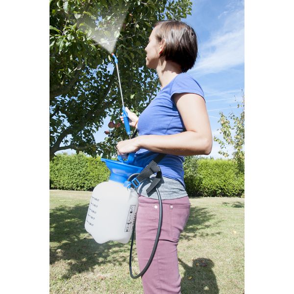 Garden King Zahradní postřikovač 3 l modro-bílý